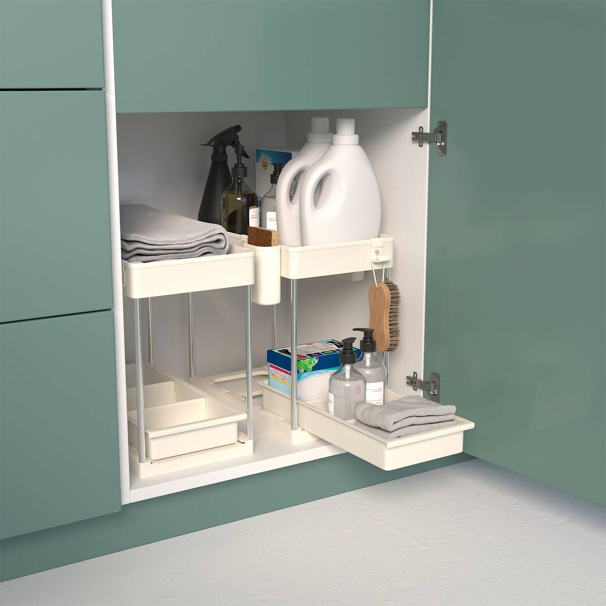 Organiseur, l.40,7 cm, beige