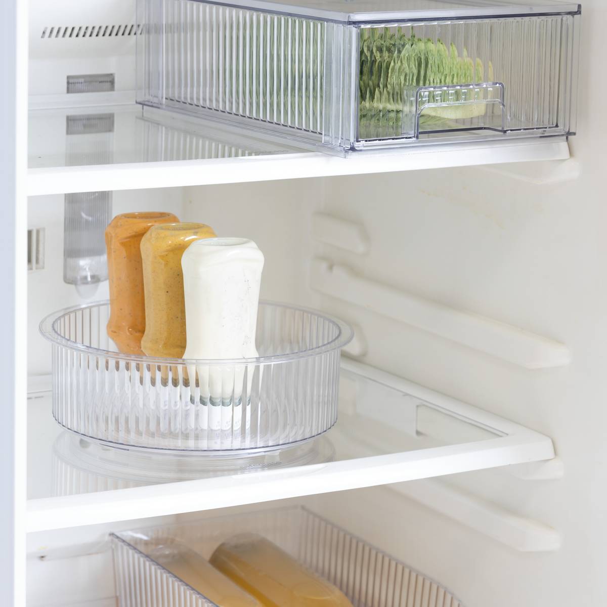 Organiseur rotatif, d.23 cm, transparent