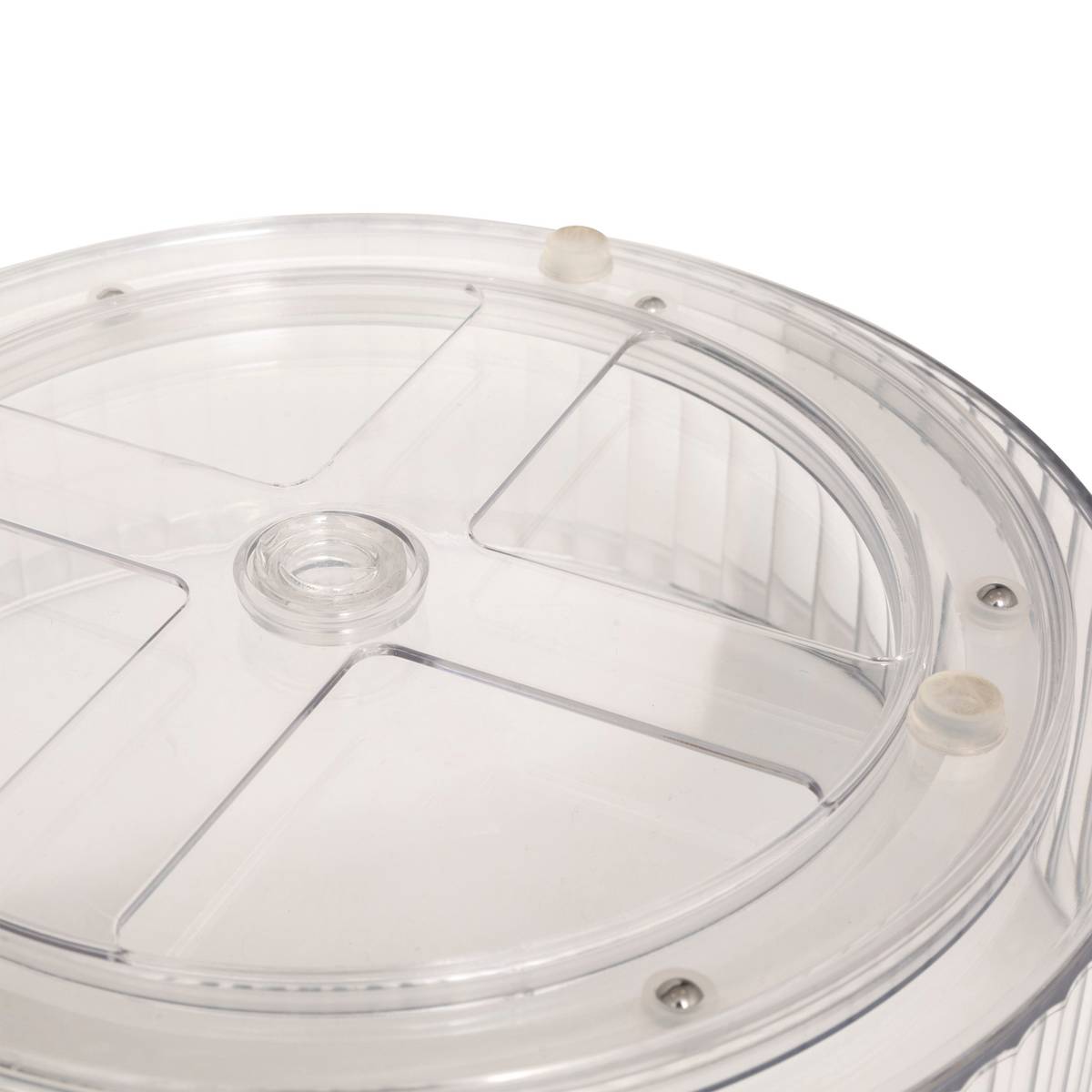 Organiseur rotatif, d.23 cm, transparent