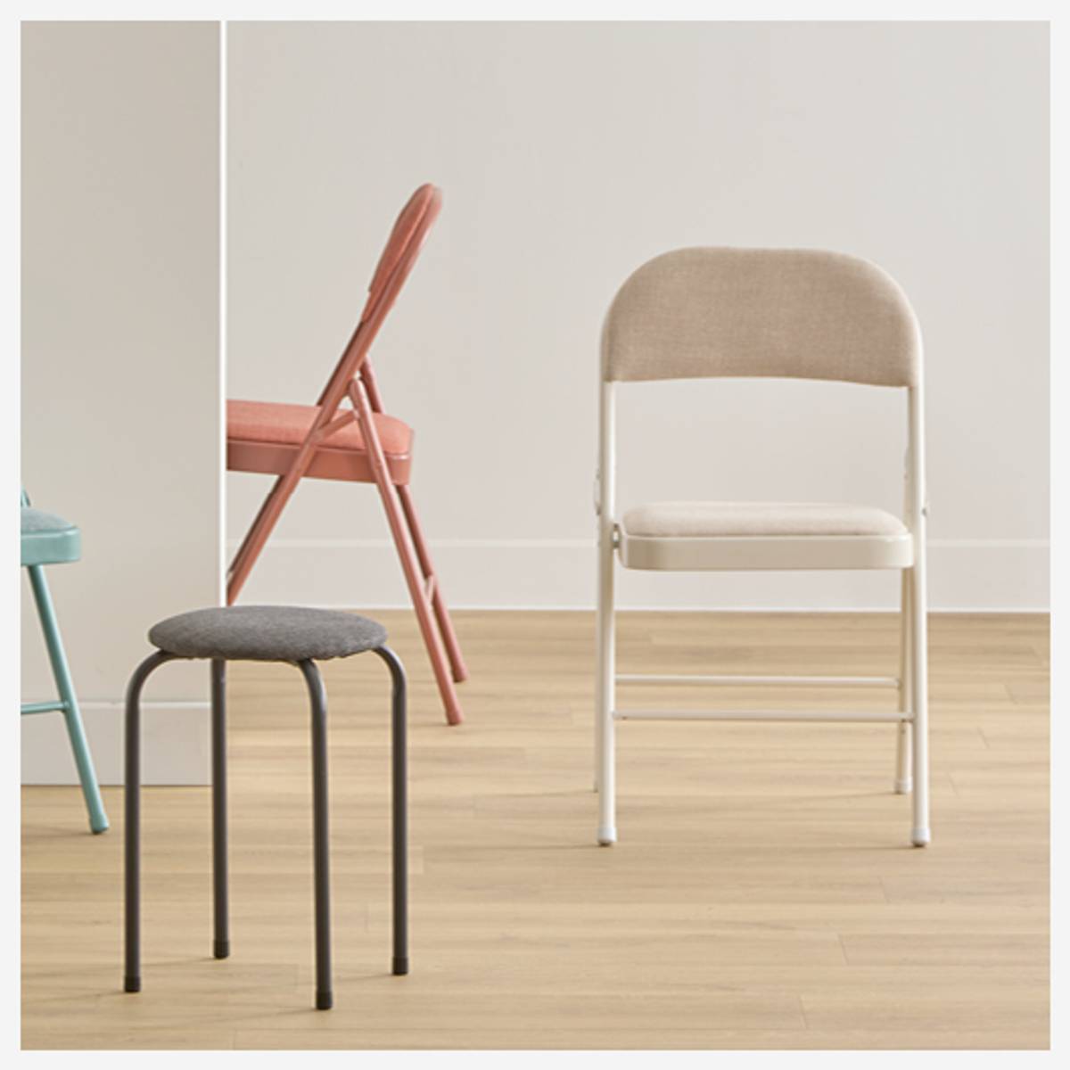 Chaise, rose foncé