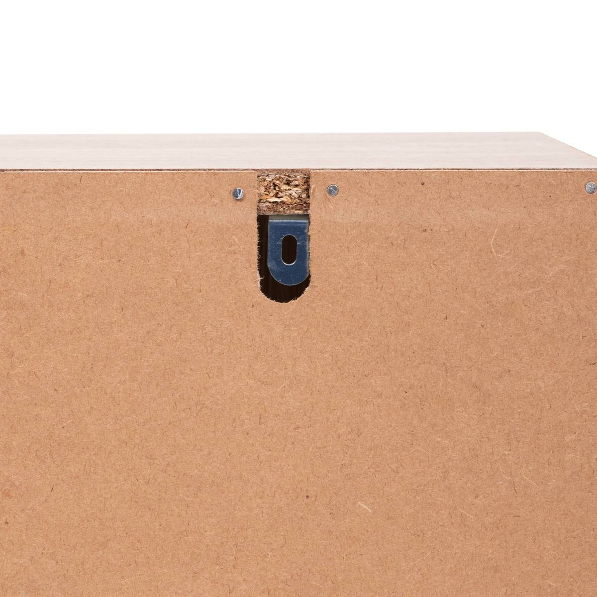 Meuble sous-lavabo 2 portes, beige Abana