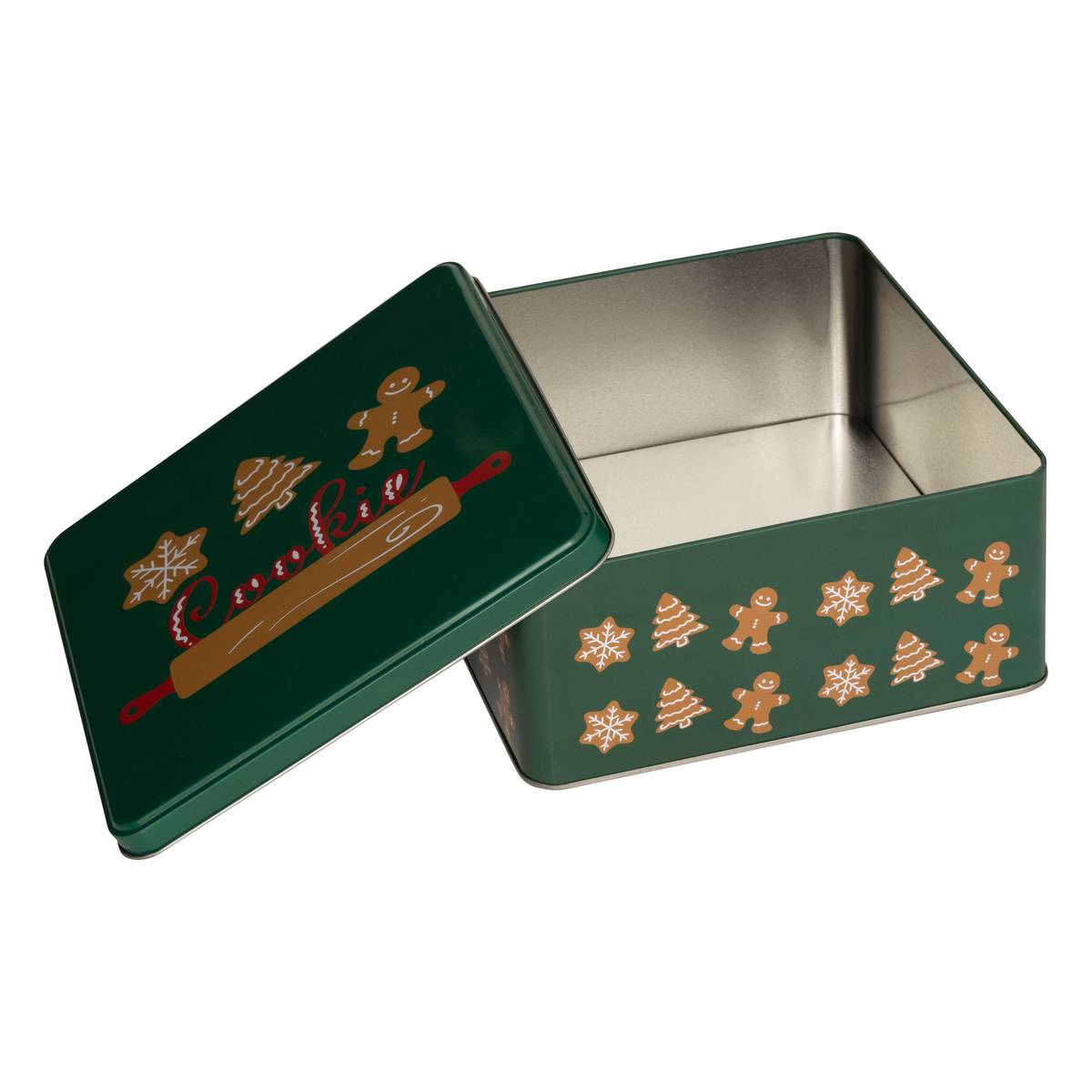 Lot de 3 boîtes de conservation, l.18,8/14,5/10 cm Noël