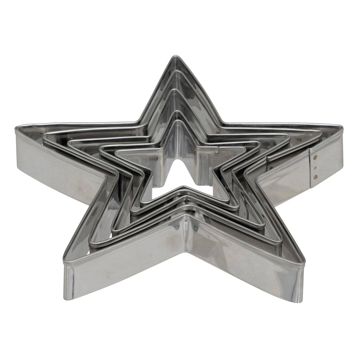 Emporte-pièces, 7 pièces, argent Noël