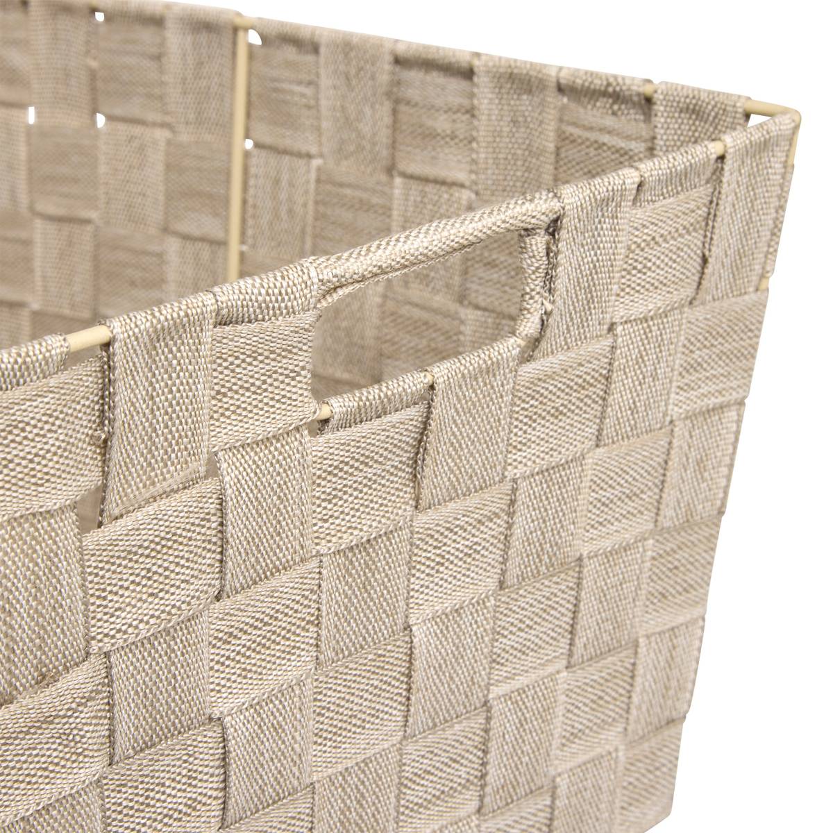 Panier, l.38 cm, beige