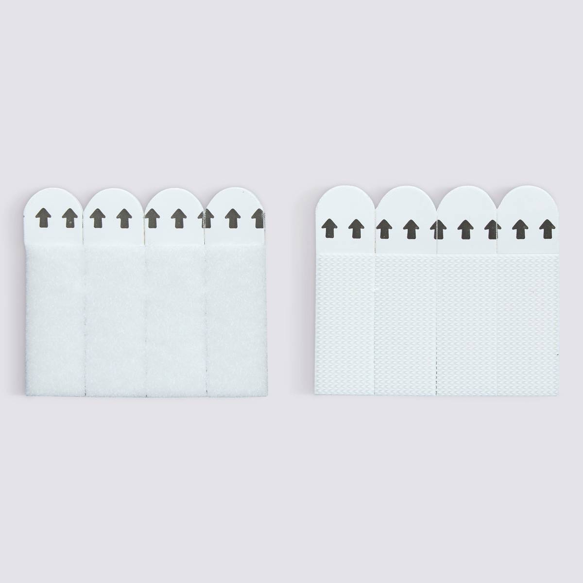 Lot de 8 bandes de fixation murales, 2kg max.