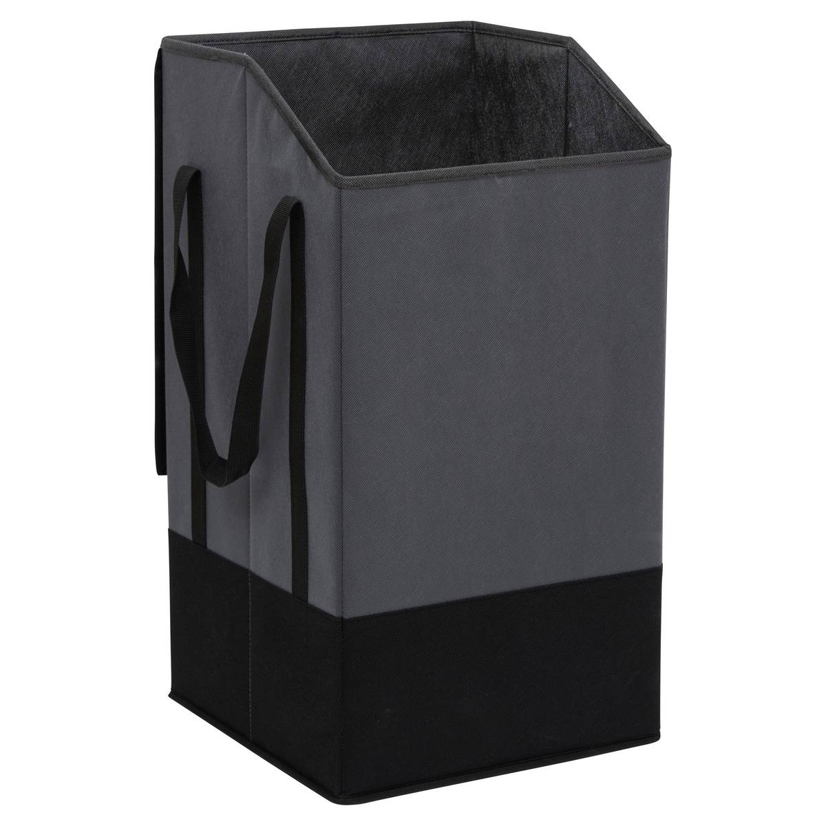 Panier à linge, 45 l, gris