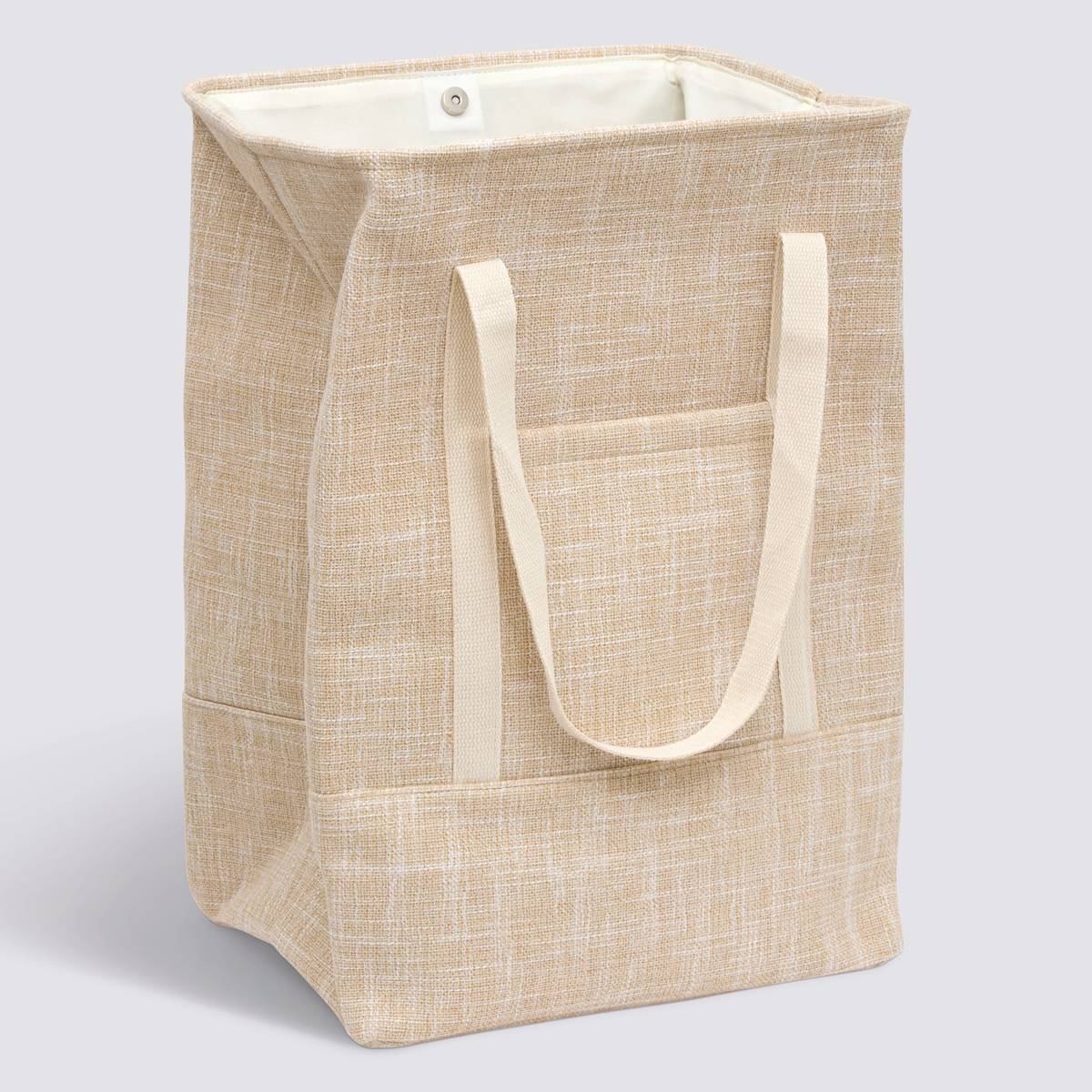 Panier à linge, 70 l, beige