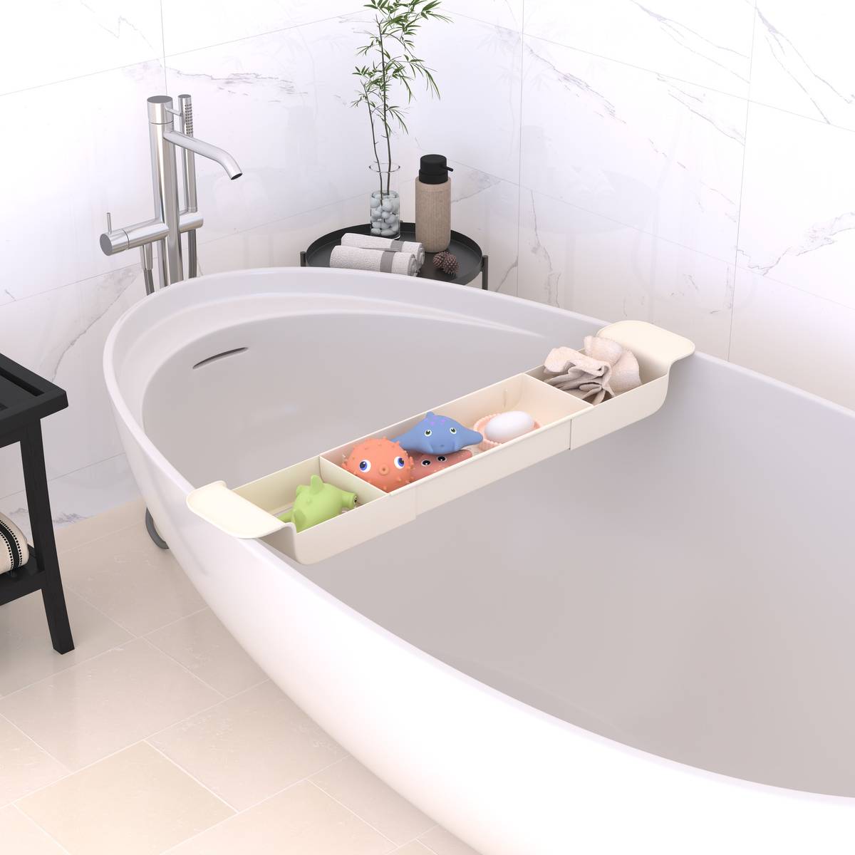 Plateau de bain, gris Easy bath