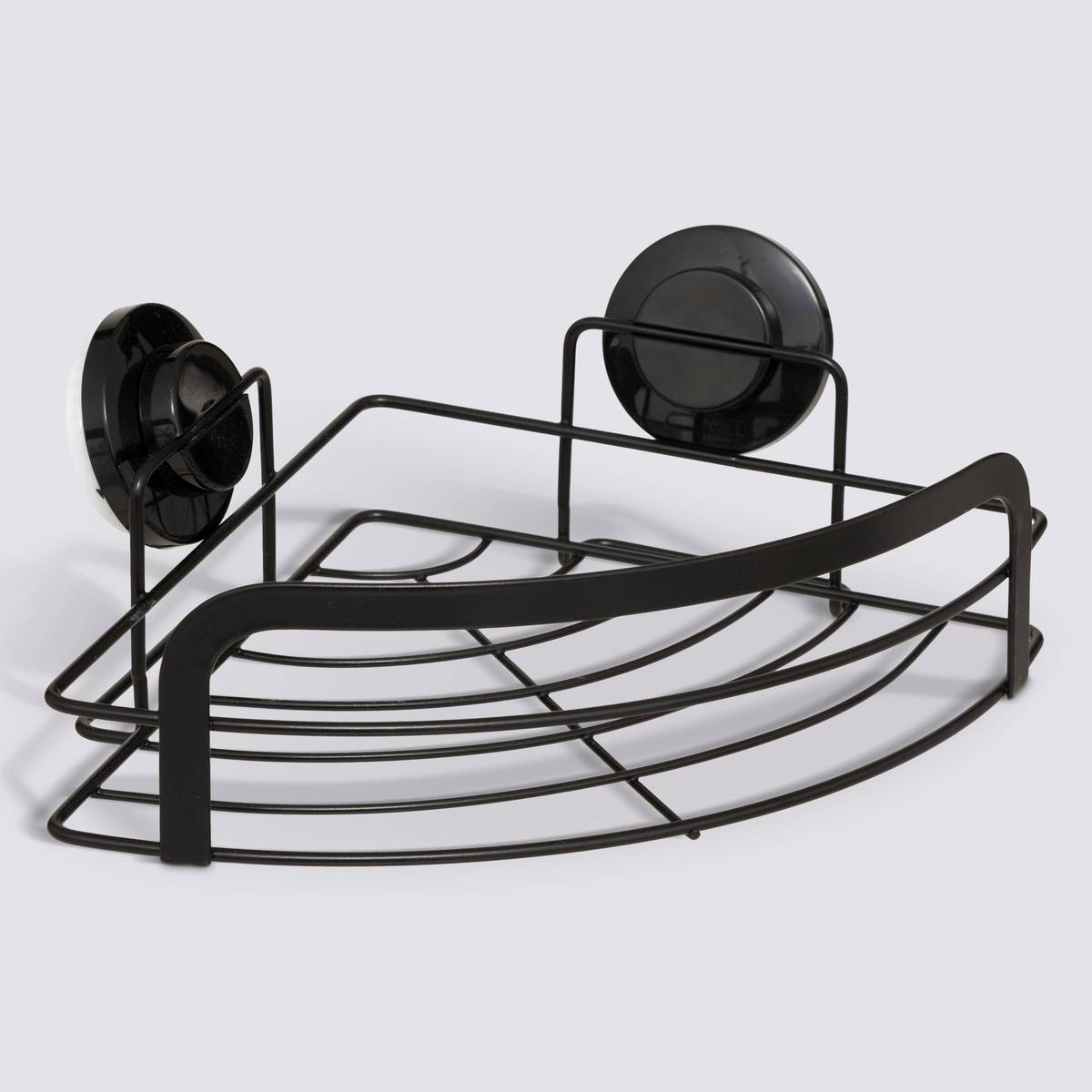 Étagère d'angle, noir Venterra