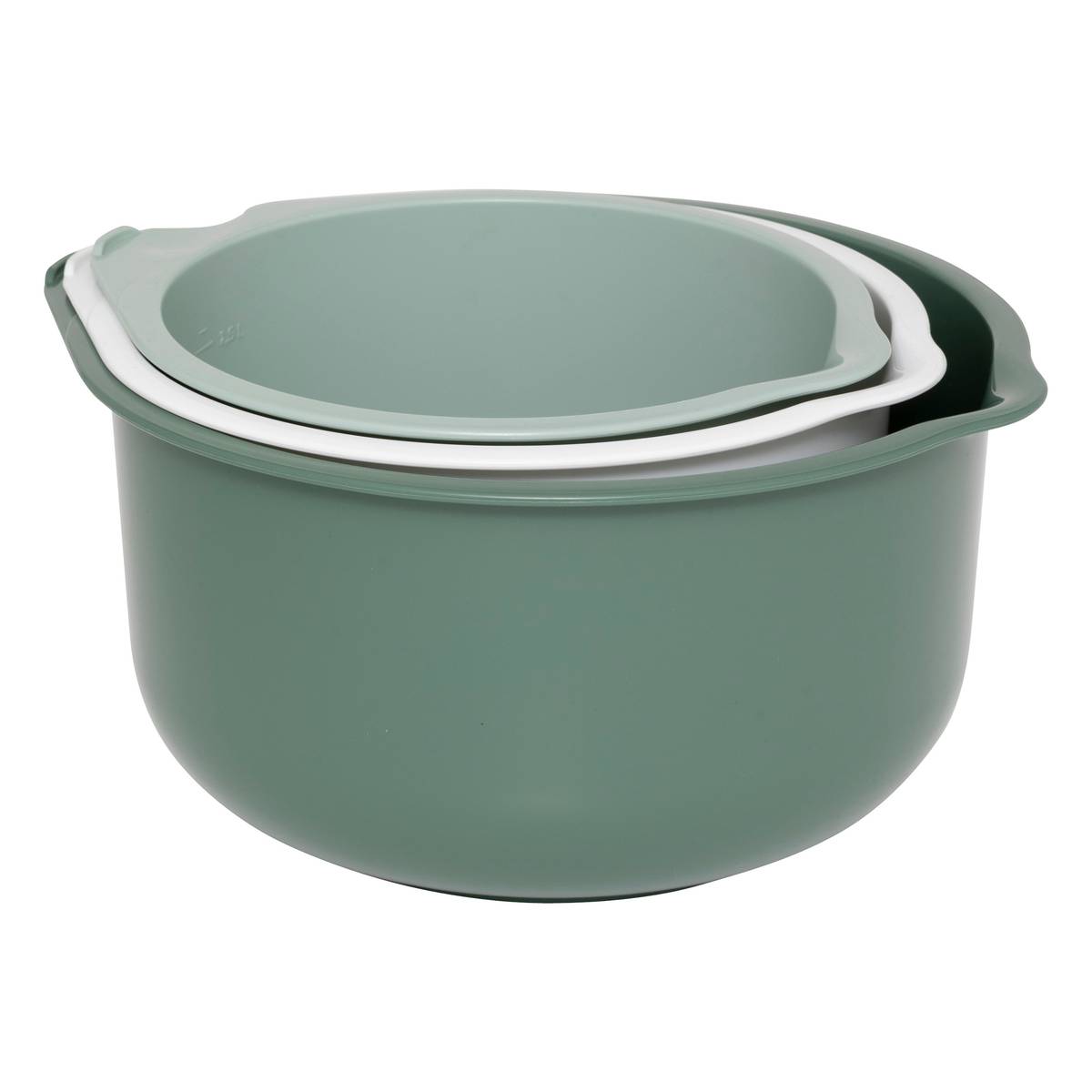 Lot de 3 bols à mixer, 1,5l/2l/3l