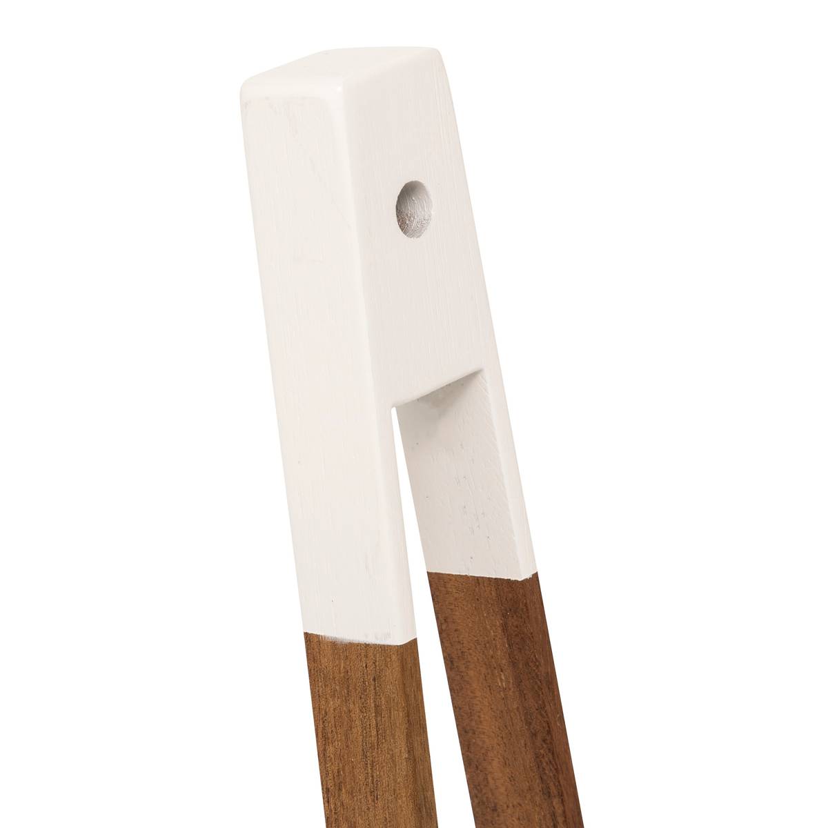 Pince à toast, l.5,5 cm, marron