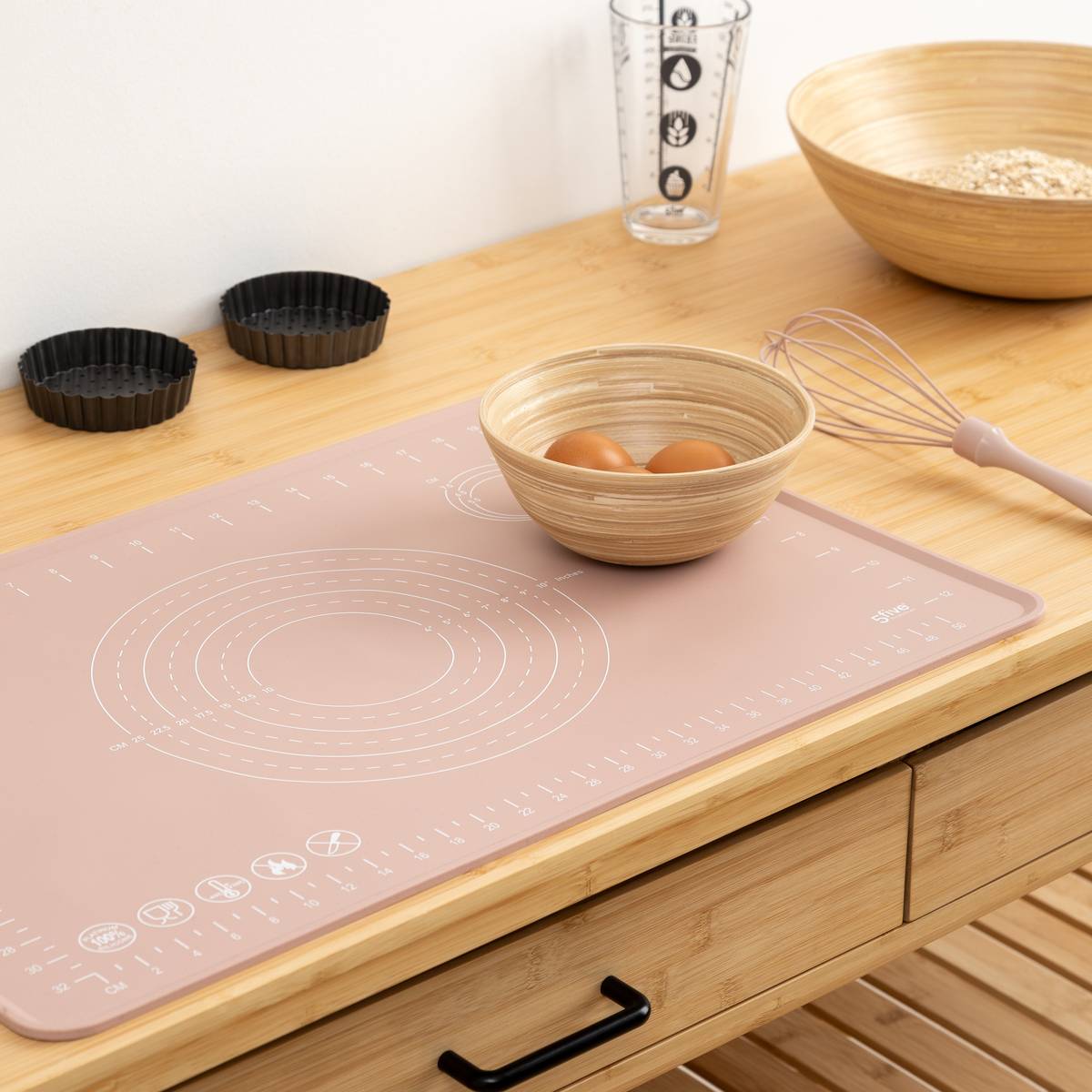 Tapis en siliconne, l.40 cm