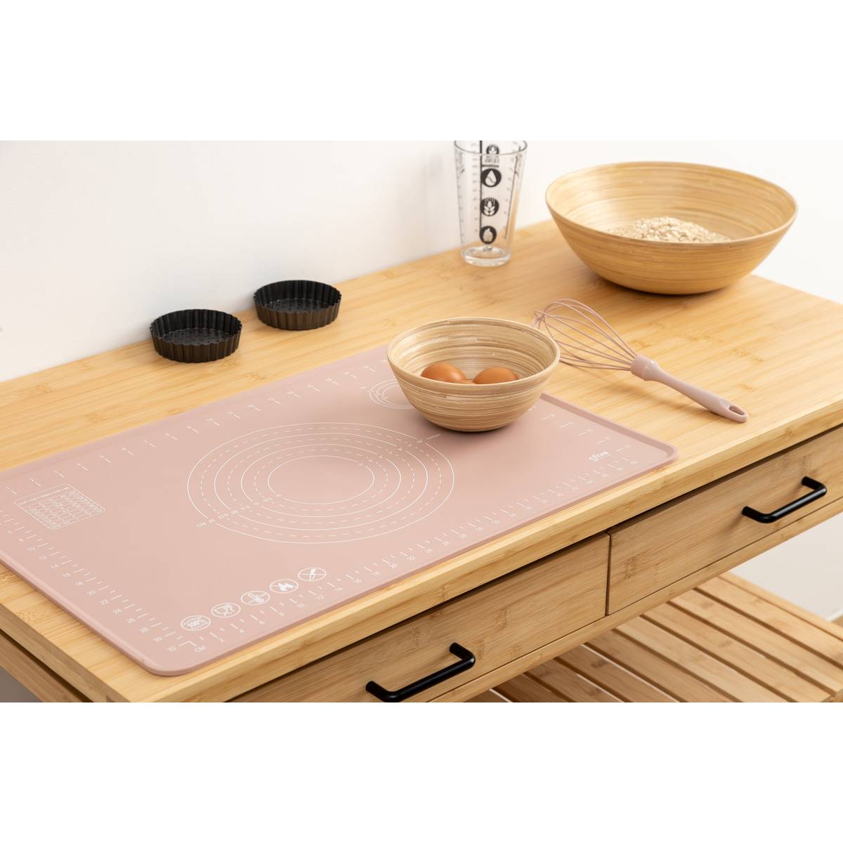 Tapis en siliconne, l.40 cm