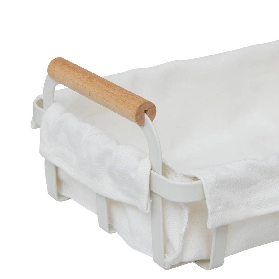 Corbeille à pain, l.27,6 cm, blanc Balm