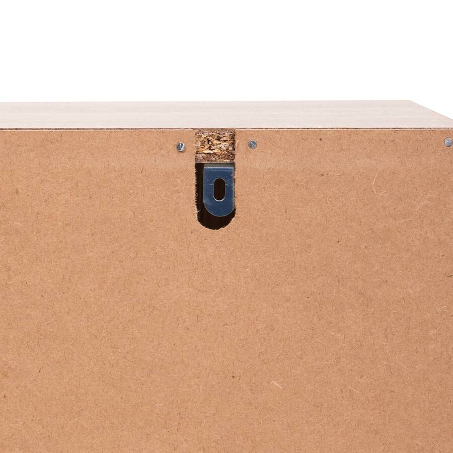 Meuble sous-lavabo 2 portes, beige Abana