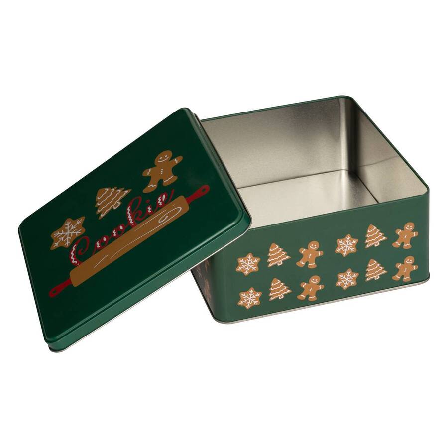 Lot de 3 boîtes de conservation, l.18,8/14,5/10 cm Noël