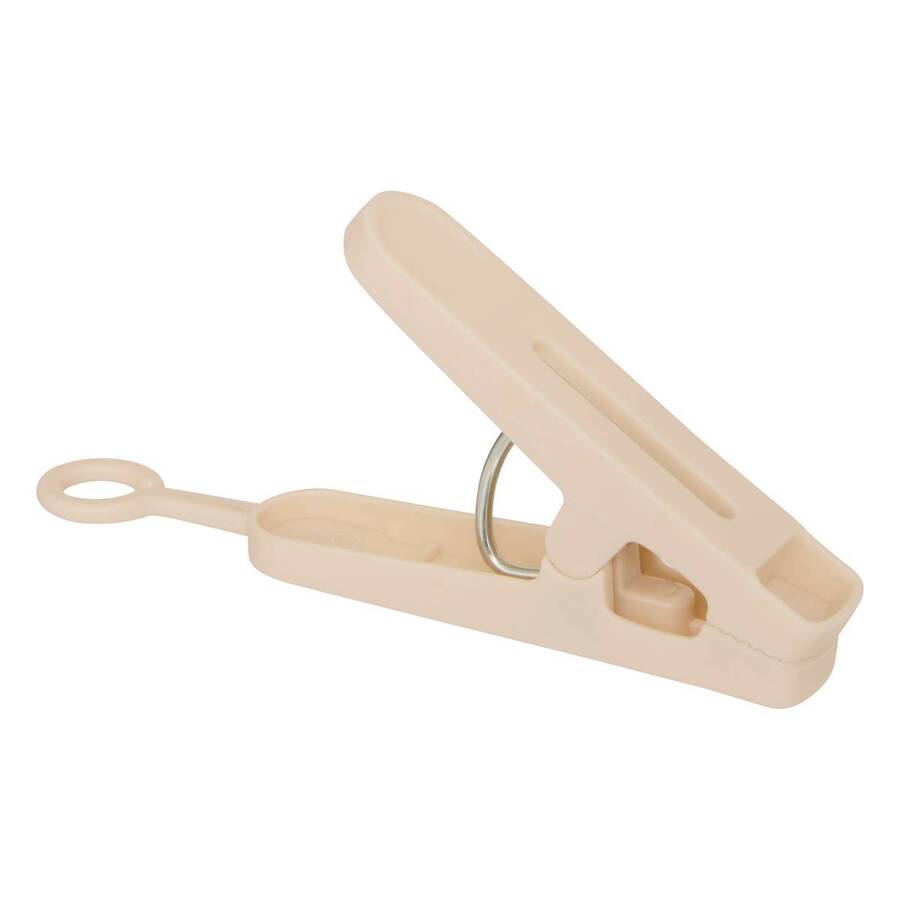 Séchoir double, 32 pinces, beige