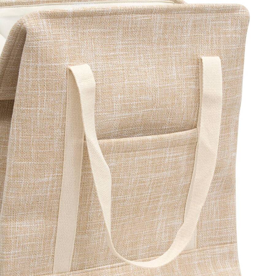 Panier à linge, 70 l, beige