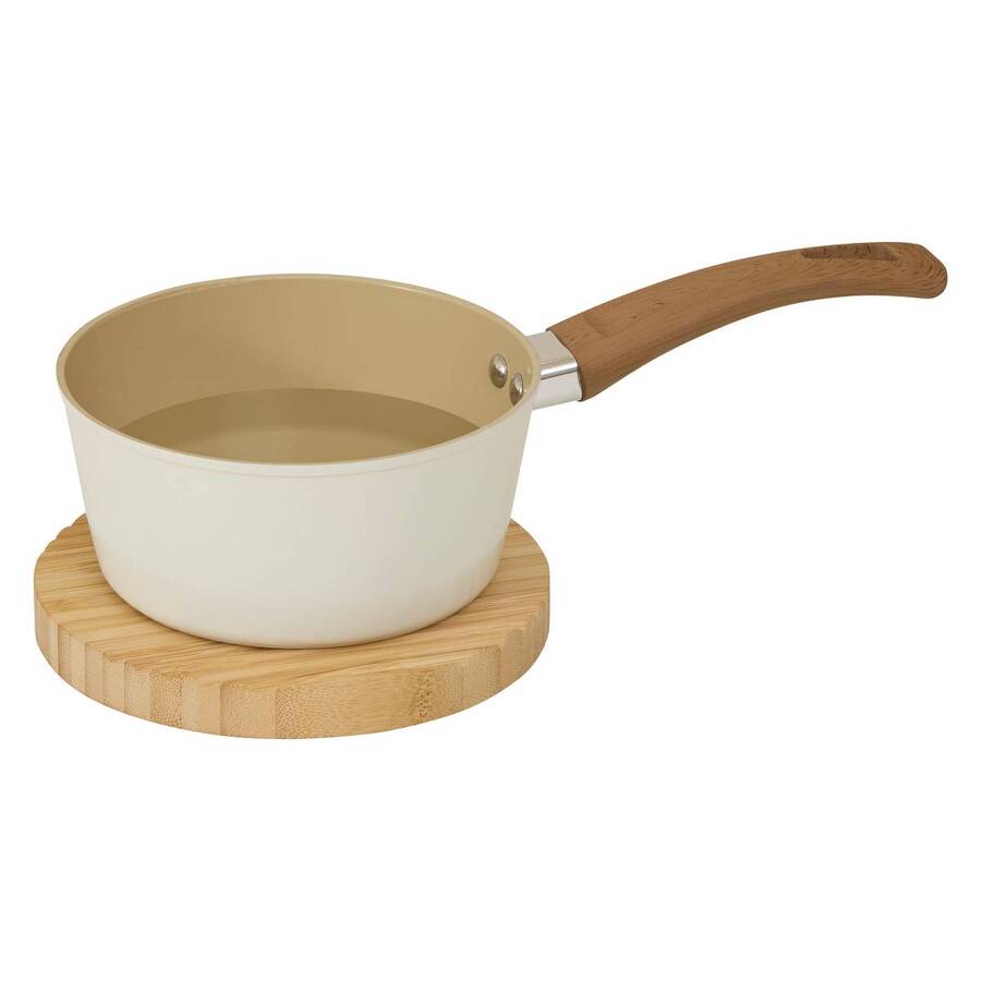 Dessous de plat, l.18 cm, beige Bambou