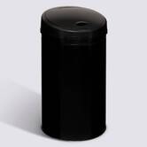 Poubelle, détecteur infra-rouge + bouton, 40 l, noir 