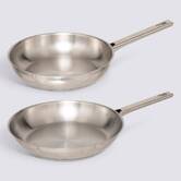 Lot de 2 poêles, 24/28 cm Brillance