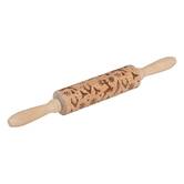 Rouleau à patisserie, l.35,5 cm, beige Noël