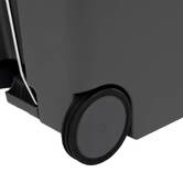 Poubelle, pédale, 45 l, gris