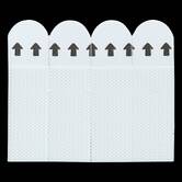 Lot de 8 bandes de fixation murales, 2kg max.