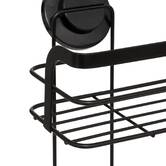 Serviteur de douche 2 niveaux, noir Venterra