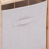 Etagère 2 niveaux, beige Tidy box