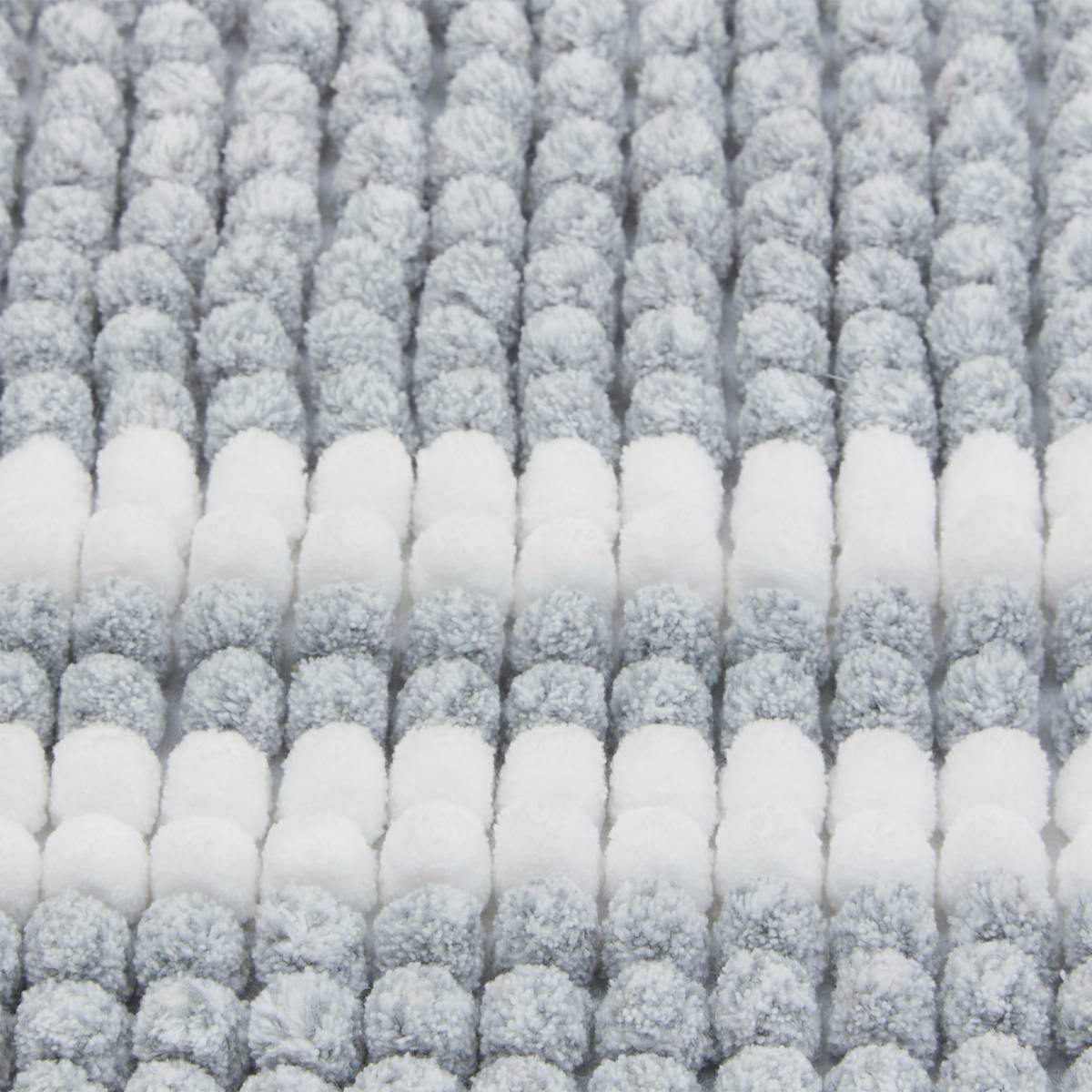 Tapis de bain, l.80 cm, gris
