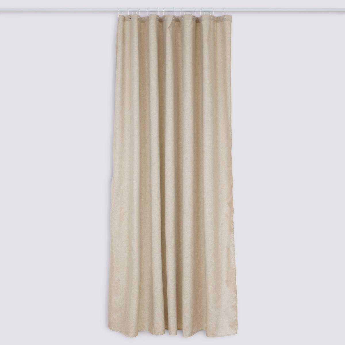 Rideau de douche, l.180 cm, beige