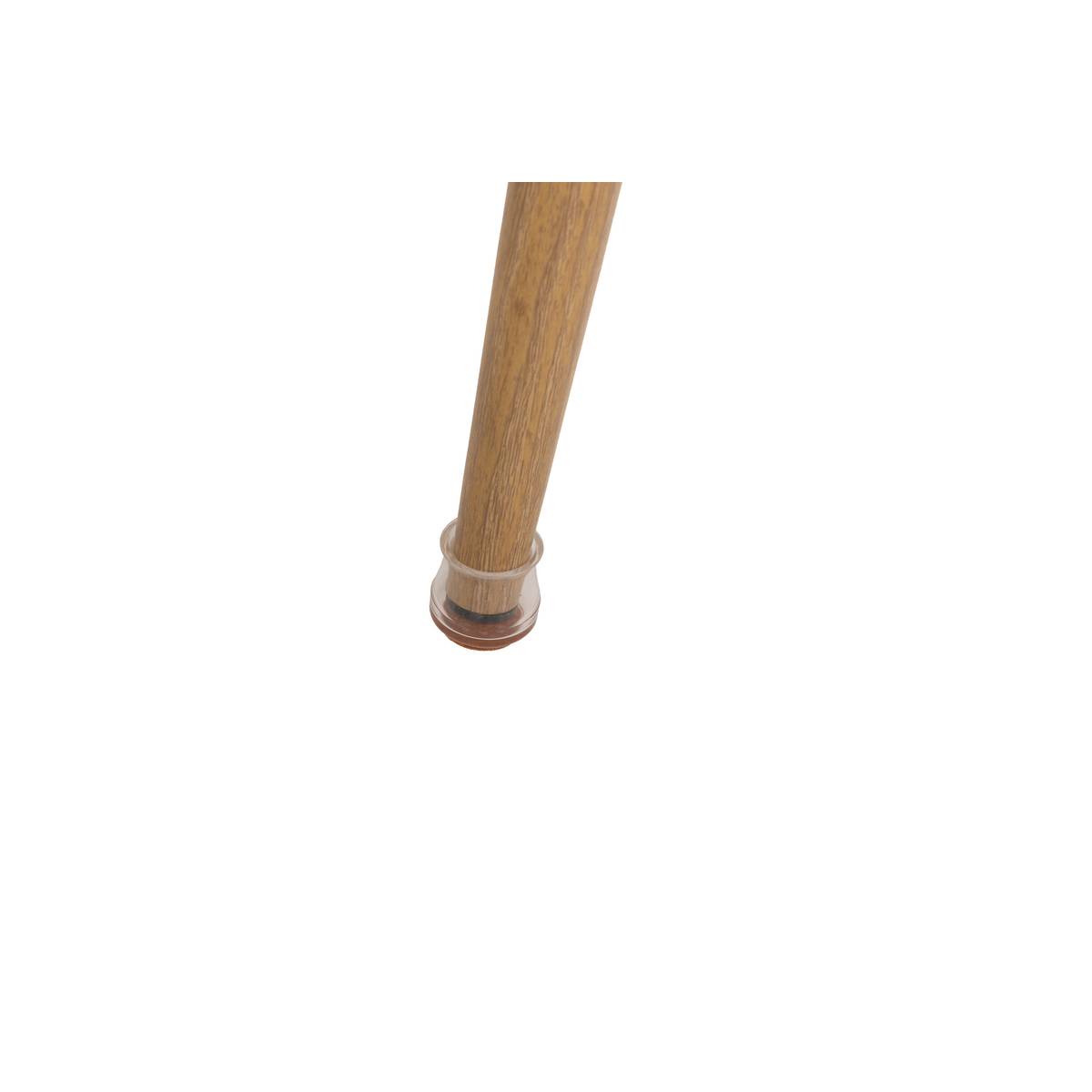 8 protections pour pied de chaises, d.2,3 cm