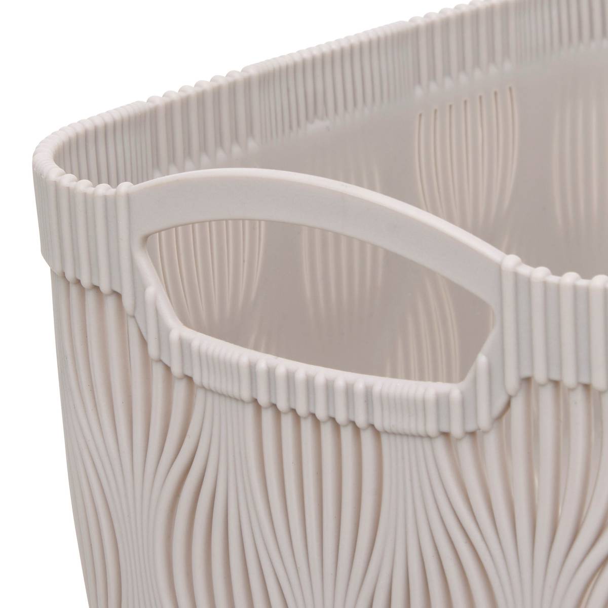 Panier à linge, 3,2l, beige