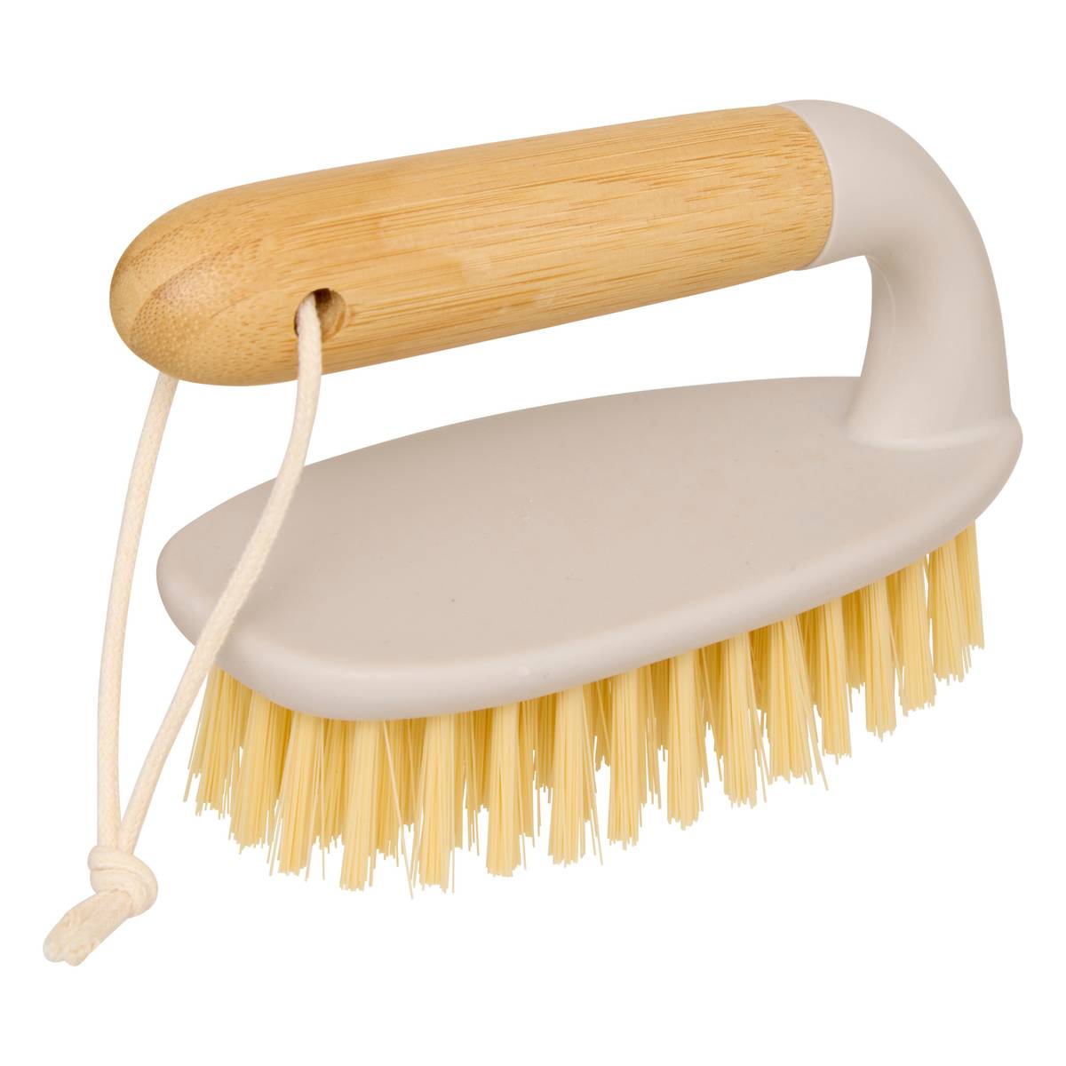 Brosse à récurer, l.14,5 cm, beige