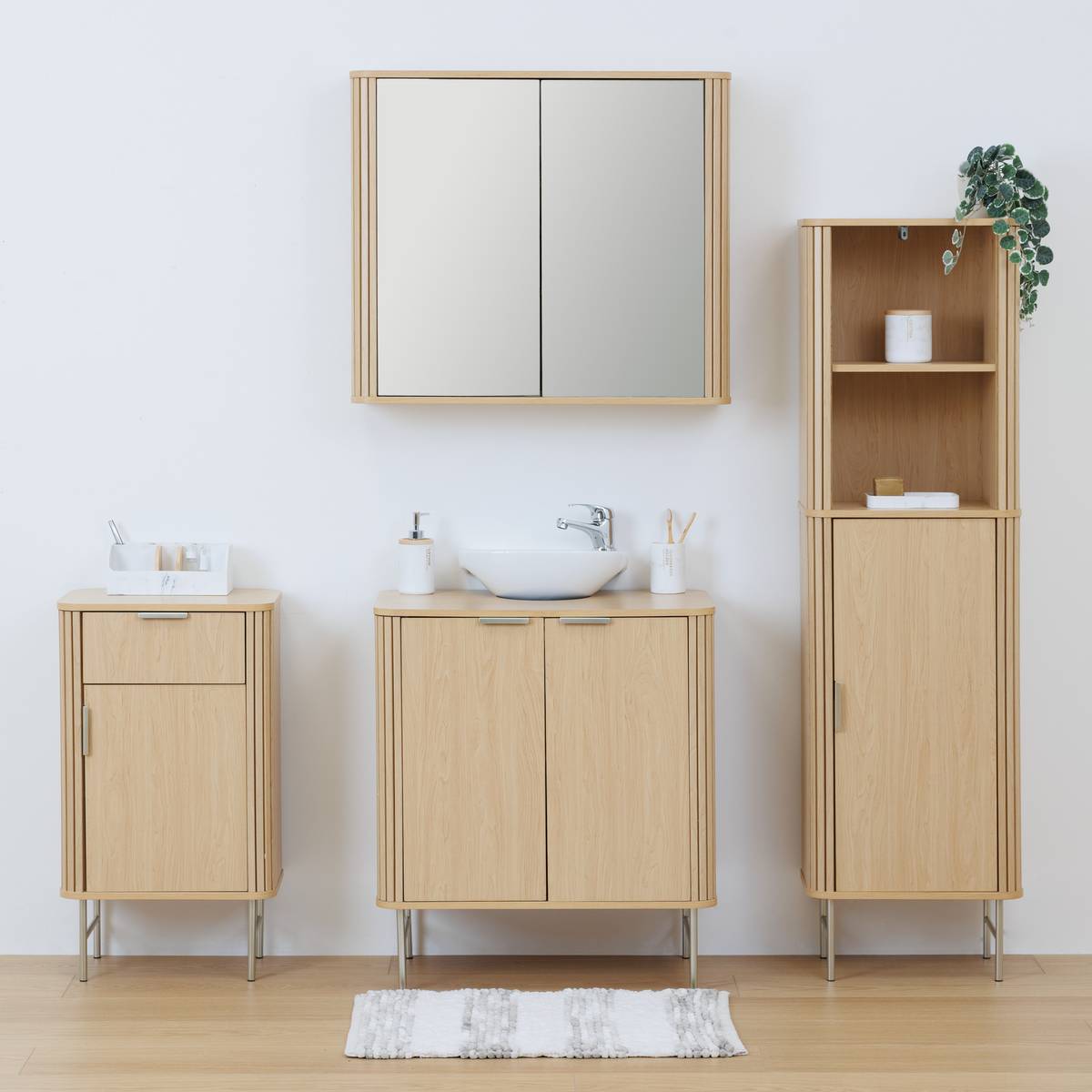 Meuble sous-lavabo 2 portes