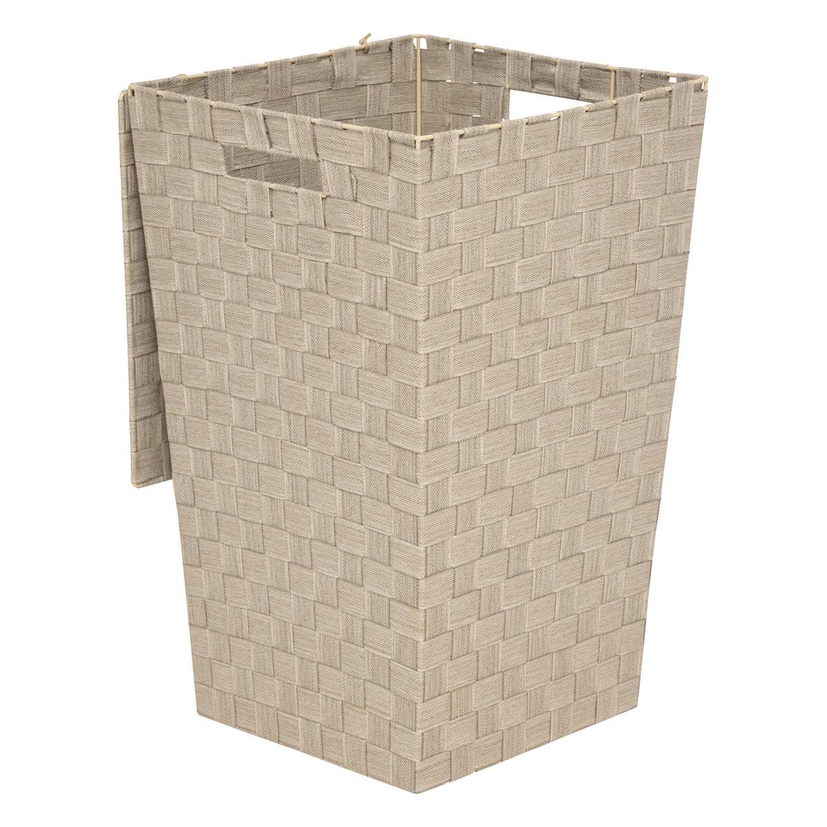 Panier à linge, 50l, beige