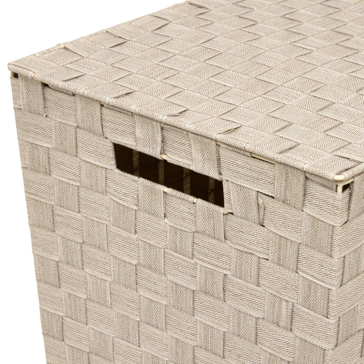 Panier à linge, 50l, beige