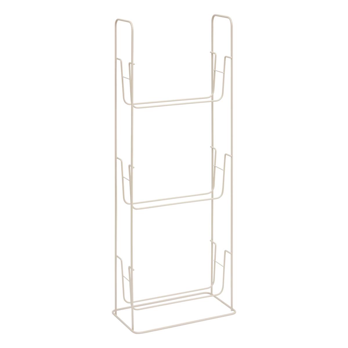 Étagère de douche 3 niveaux, beige