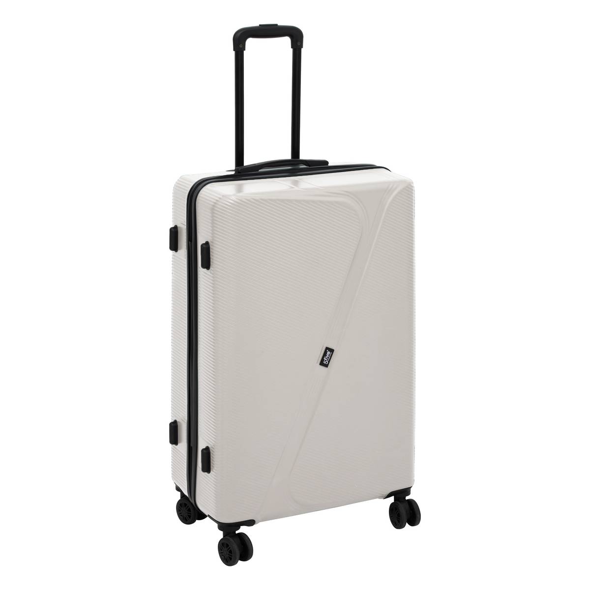 Set de 3 valises 8 roues, h.77/67/55 cm, argile 