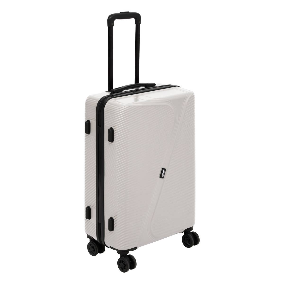 Set de 3 valises 8 roues, h.77/67/55 cm, argile 