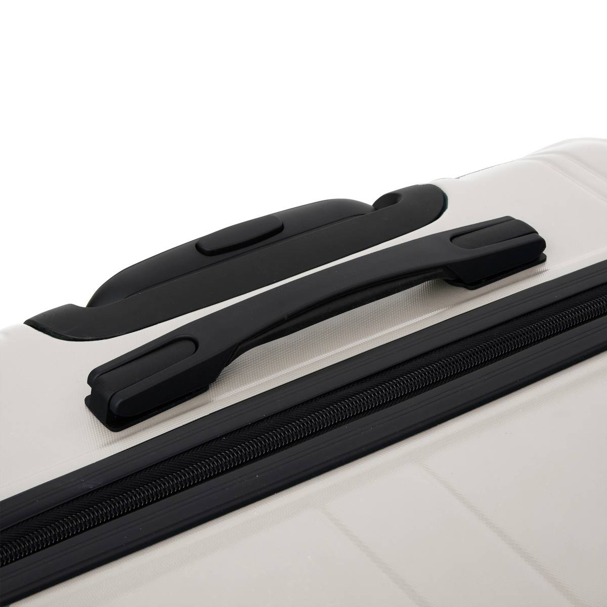 Set de 3 valises 8 roues, h.77/67/55 cm, argile 