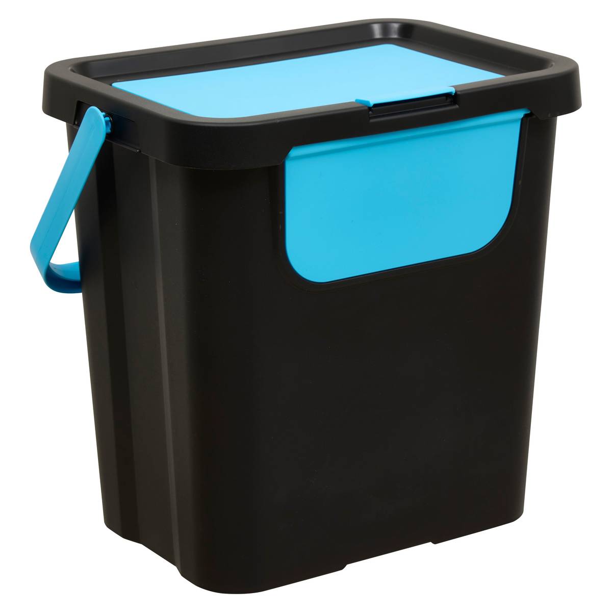Lot de 3 poubelles, manuel, 24 l