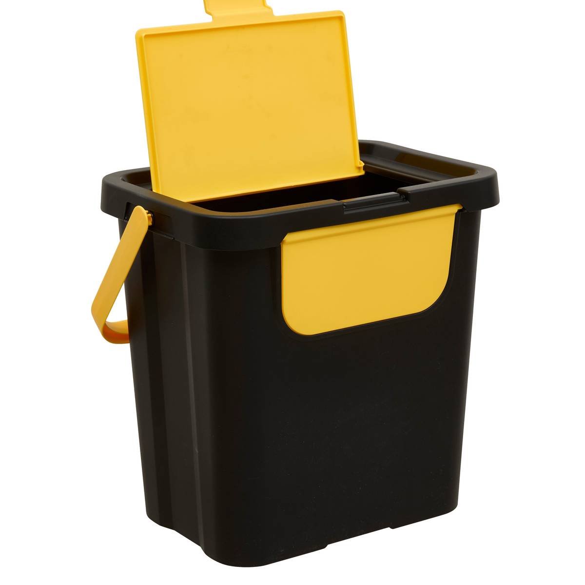 Lot de 3 poubelles, manuel, 24 l