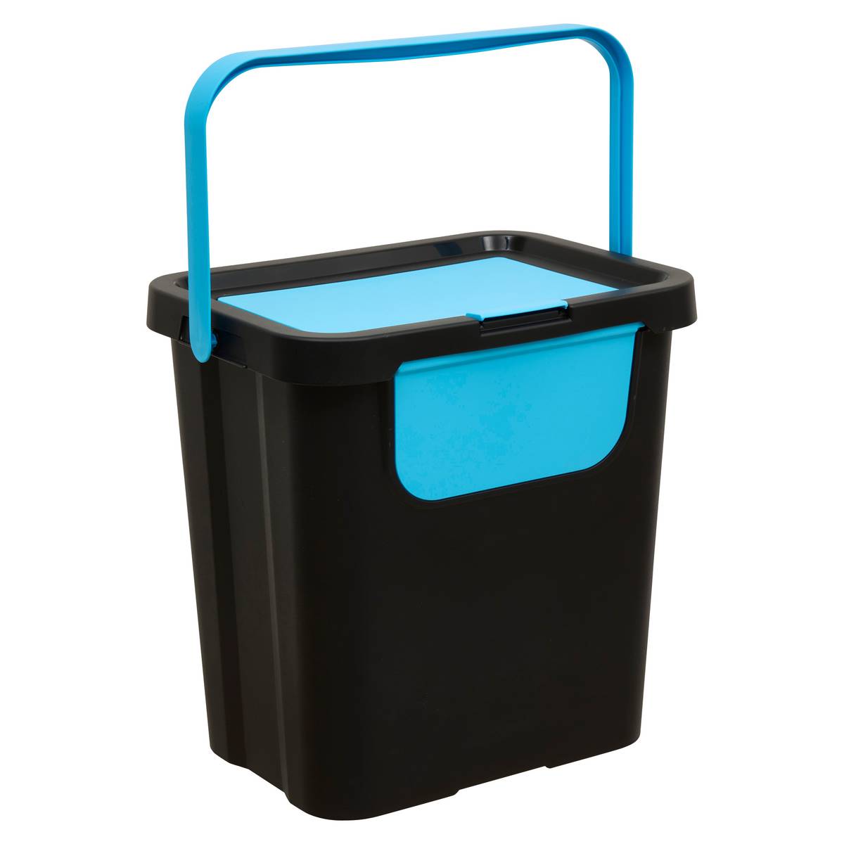 Lot de 3 poubelles, manuel, 24 l