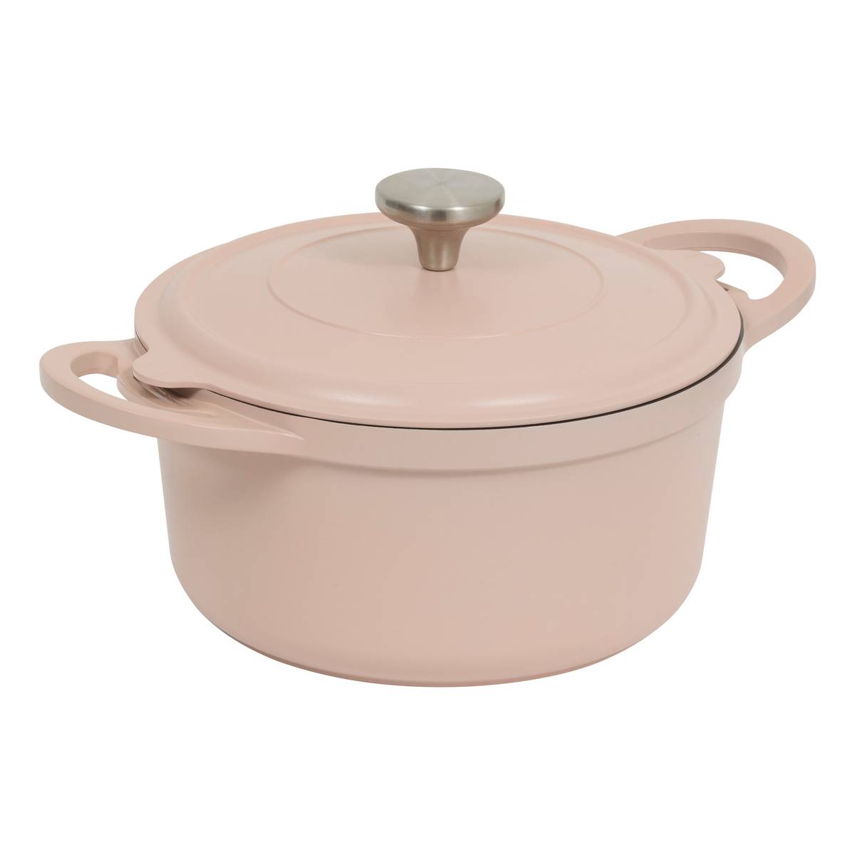 Cocotte aluminium, d.25,2 cm, spatule incluse