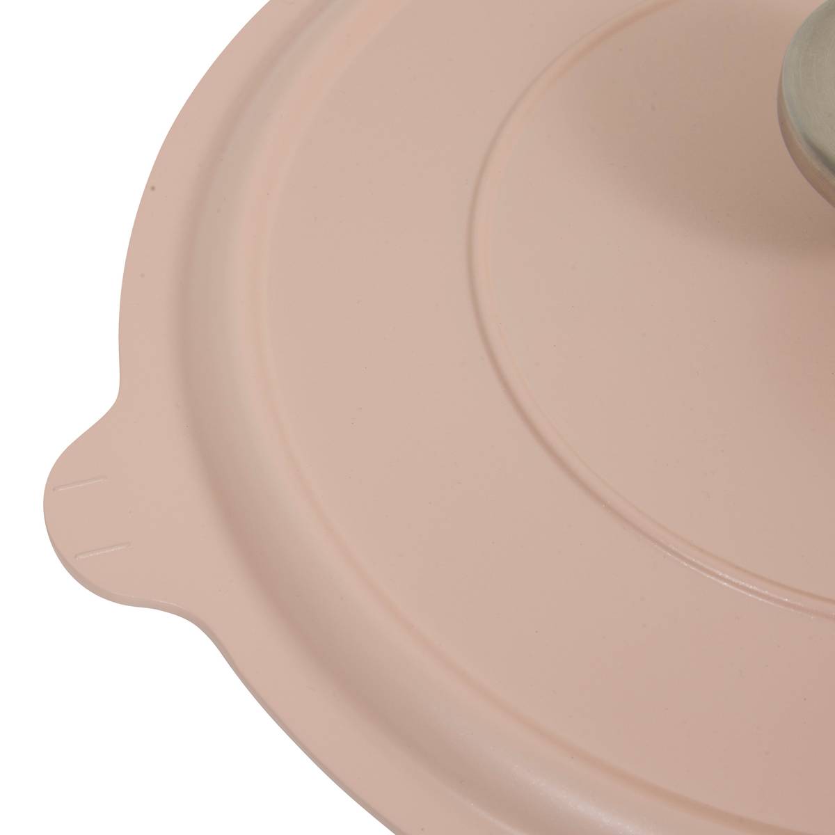 Cocotte aluminium, d.25,2 cm, spatule incluse