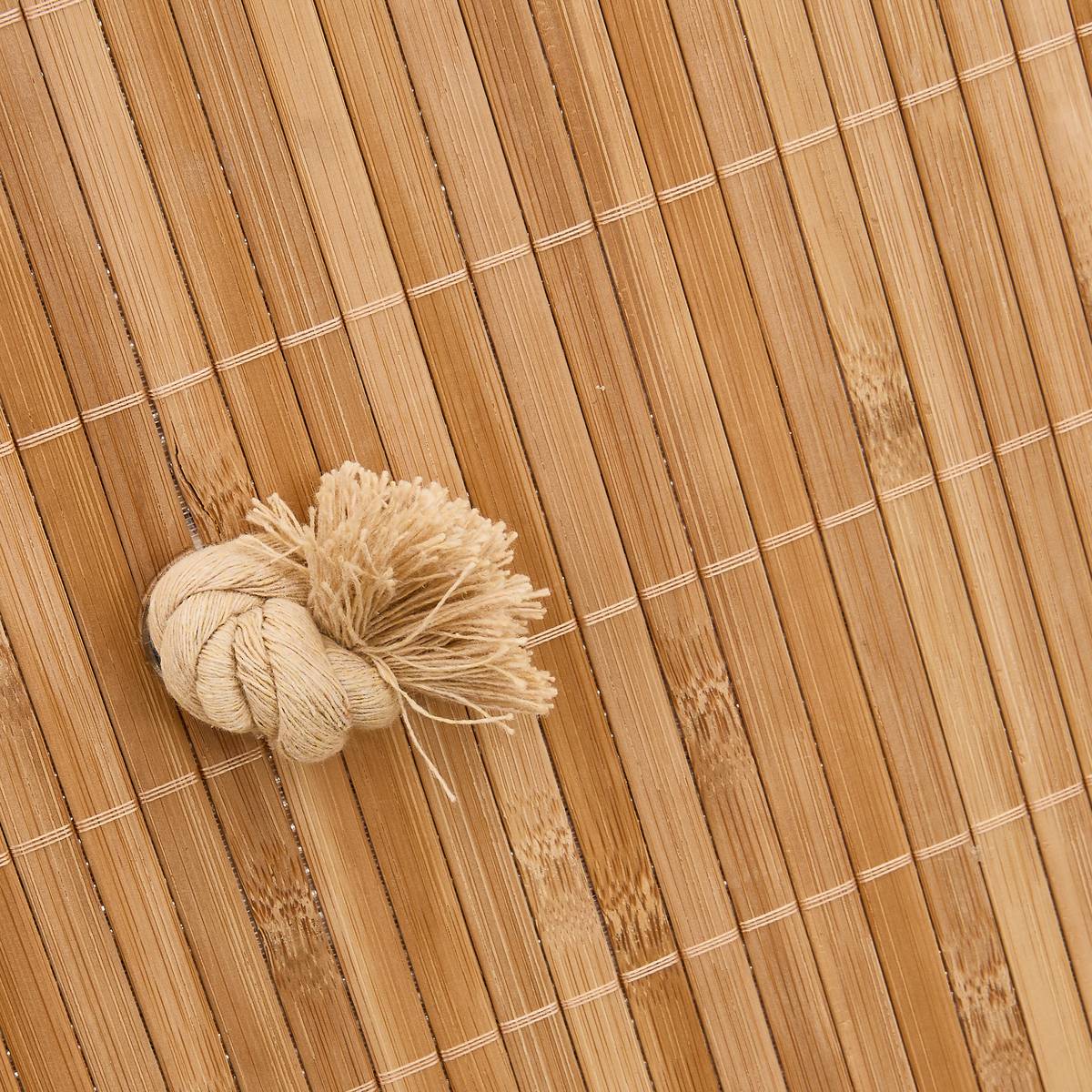 Panier à linge, 60l, marron