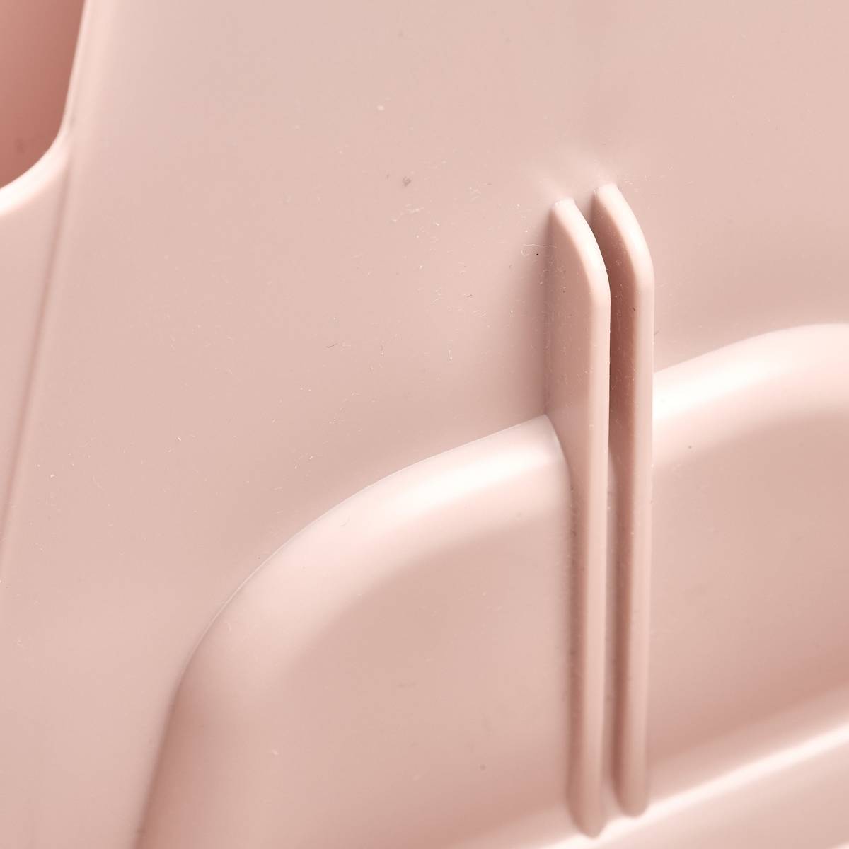 Organiseur, 16,5x16,5x15 cm, rose Poly