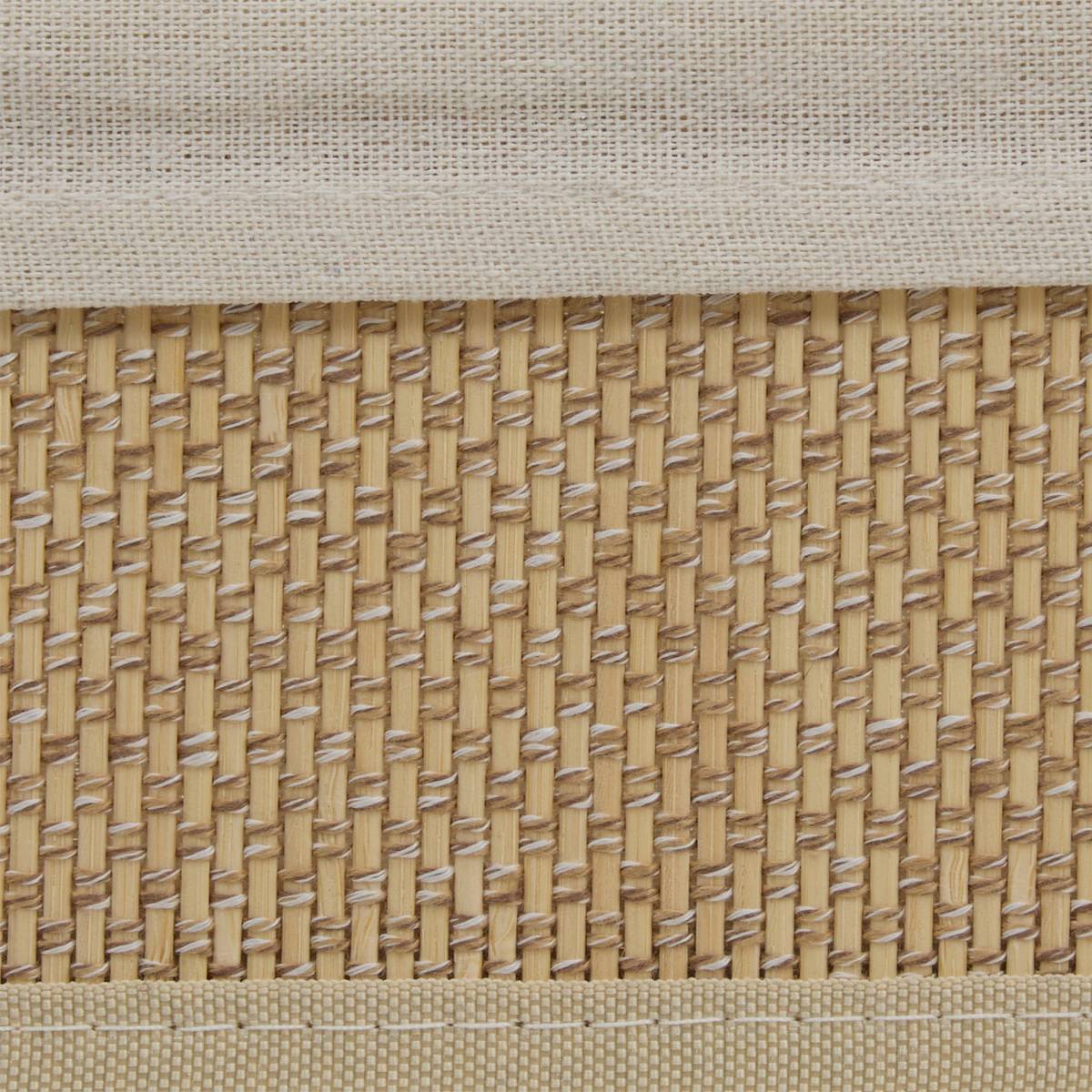 Lot de 3 organiseurs, l.20/25/35 cm, beige Stemy